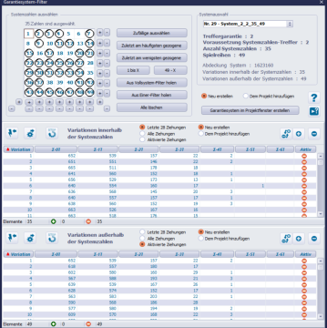 Das Bild zeigt den Garantie-Systemgenerator